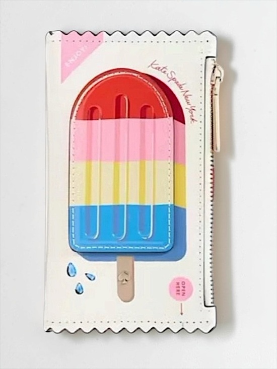 kate spade Handbags - Kate Spade Popsicle Zip Wallet | Ice Cream Novelty Card Holder | NWT